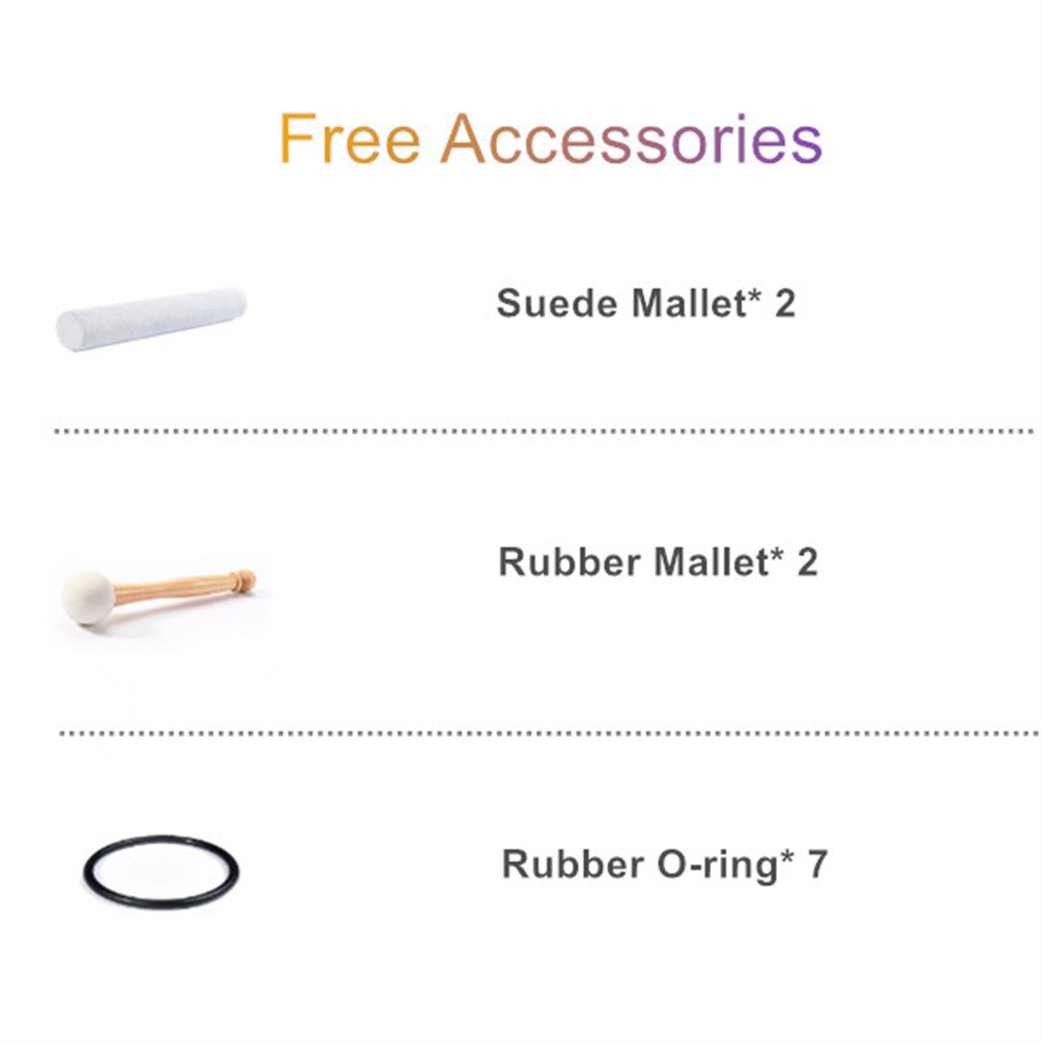 SOG-YAG 8-14 pouces ensemble de bols chantants en cristal coloré givré 7 pièces 432HZ/440HZ