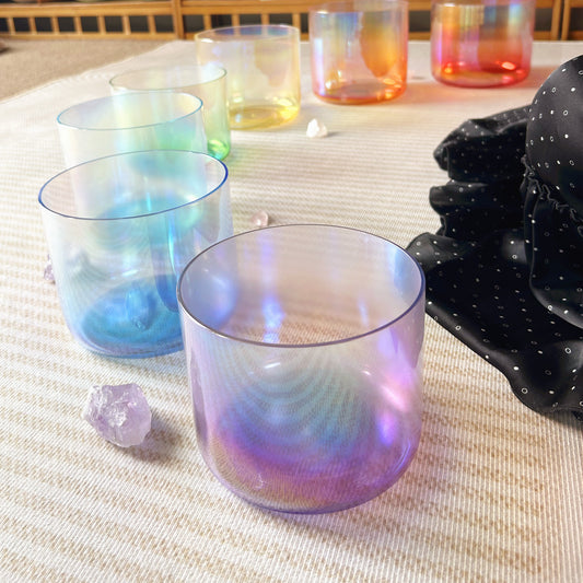 Alchemy Singing Bowl Set --7 Chakra Tuned--432HZ--Size 5"-7"