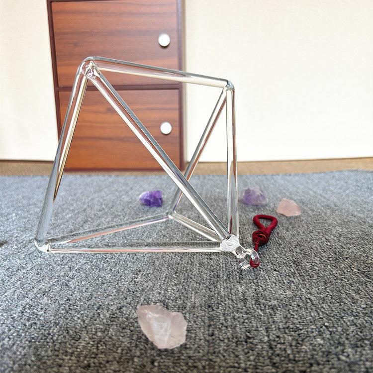 SOG-YAG Crystal Singing Pyramid From 3 Inch to 12 Inch