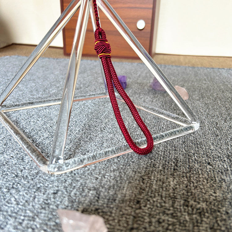 Pyramide chantante en cristal SOG-YAG de 3 pouces à 18 pouces