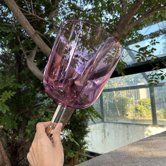 SOG-YAG Handle Pink Crystal Singing Bowl