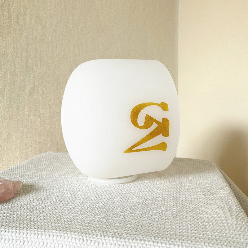 SOG-YAG Sanskrit Frosted Crystal Singing Bowls 432HZ